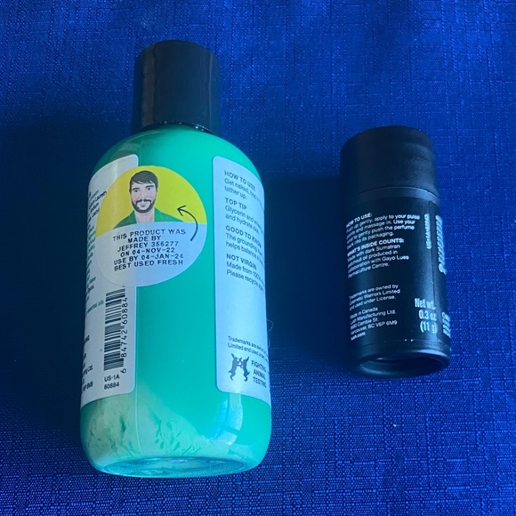 Lush Lord of Misrule Green Shower Gel and solid Perfume - Picture 2 of 6